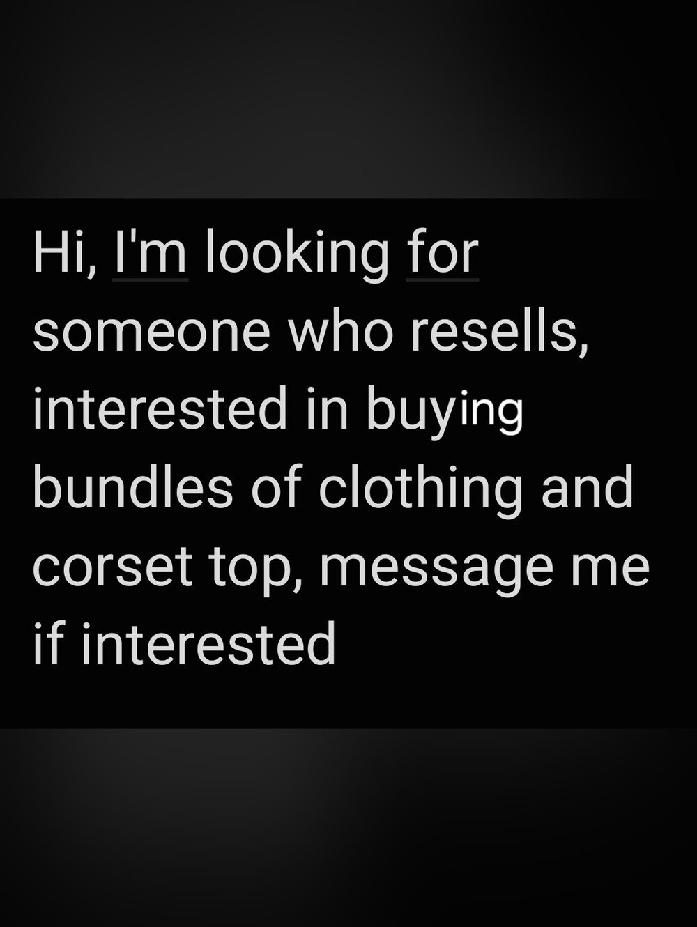 Bundles Of Clothing And Corsets